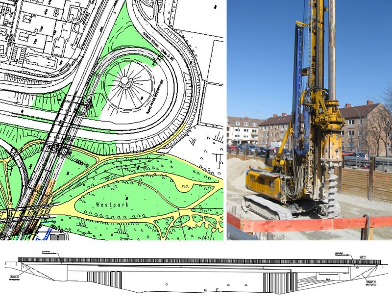 Brückenbaumaßnahmen Mittlerer Ring Südwest 