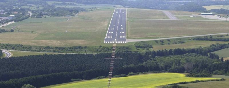 Luftbild Flughafen Saarbrücken