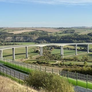 Saale valley crossing