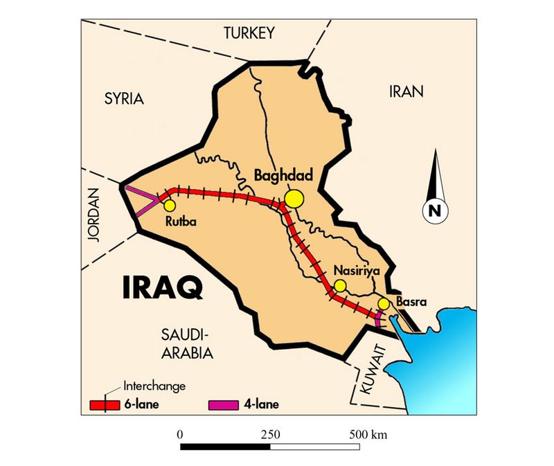 Iraq Expressway No One 